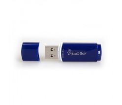 ФЛЭШ-КАРТА SMART BUY 16GB CROWN USB 3.0 BLUE С КОЛПАЧКОМ