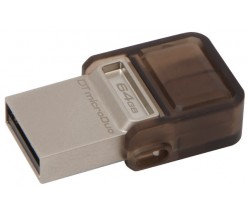 ФЛЭШ-КАРТА KINGSTON  64GB DT MICRODUO USB + micro USB(USB3.0