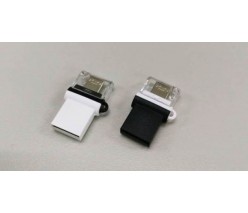 ФЛЭШ-КАРТА SMART BUY  64GB POKO OTG ЧЕРНАЯ USB + MICRO USB