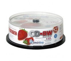 SMART BUY DVD-RW 4X BRAND 25шт в пластиковой банке (250)