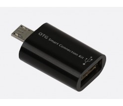 SMART BUY АДАПТЕР (OTG) microUSB-USB ЧЕРНЫЙ SBR-OTG-K