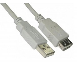 5bites UC5011-018C КАБЕЛЬ-УДЛИНИТЕЛЬ USB2.0(AM)/(AF) 1.8м