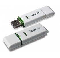 ФЛЭШ-КАРТА APACER 16GB AH223 БЕЛЫЙ С КОЛПАЧКОМ USB...