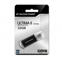ФЛЭШ-КАРТА SILICON POWER  32GB ULTIMA II - BLACK U...