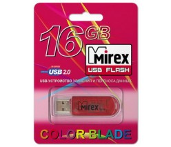 ФЛЭШ-КАРТА MIREX 16GB ELF RED USB 2.0
