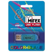 ФЛЭШ-КАРТА MIREX 4GB ELF BLUE USB 2.0