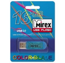 ФЛЭШ-КАРТА MIREX 16GB ELF BLUE USB 2.0