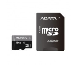 A-DATA 16GB MICRO SDHC CLASS 10 UHS-I PREMIER + SD АДАПТЕР