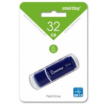ФЛЭШ-КАРТА SMART BUY  32GB CROWN USB 3.0 BLUE С КО...