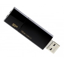 ФЛЭШ-КАРТА SILICON POWER 16GB B05 USB 3.0 ЧЕРНАЯ В...