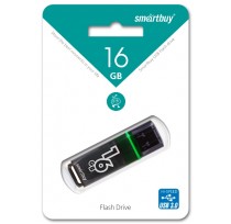 ФЛЭШ-КАРТА SMART BUY 16GB DOCK USB 3.0 ЧЕРНАЯ С КО...
