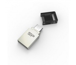 ФЛЭШ-КАРТА SILICON POWER 16GB X10 MOBILE USB + microUSB