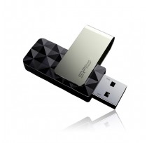 ФЛЭШ-КАРТА SILICON POWER 16GB B30 USB 3.0 ЧЕРНАЯ Р...