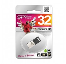 ФЛЭШ-КАРТА SILICON POWER  32GB X10 MOBILE USB/micr...