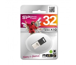 ФЛЭШ-КАРТА SILICON POWER  32GB X10 MOBILE USB/microUSB