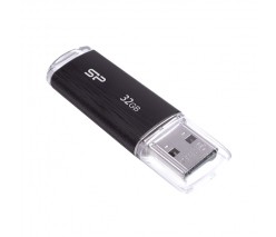 ФЛЭШ-КАРТА SILICON POWER  32GB U-02 ULTIMA ЧЕРНАЯ USB 2.0