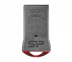 ФЛЭШ-КАРТА SILICON POWER 16GB J01 USB 3.0 JEWEL КРАСНАЯ