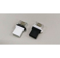 ФЛЭШ-КАРТА SMART BUY  64GB POKO OTG ЧЕРНАЯ USB + M...