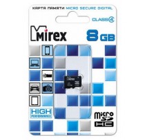 MIREX 8GB MICRO SDHC CLASS 4 БЕЗ АДАПТЕРА