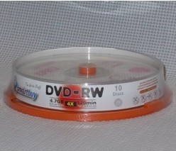 SMART BUY DVD+RW 4X BRAND 10шт в пластиковой банке (200)
