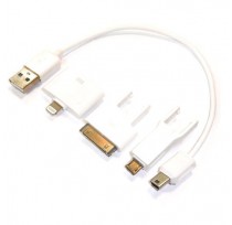 GEMBIRD USB-АДАПТЕР A-USBTO14B miniUSB/microUSB/iP...